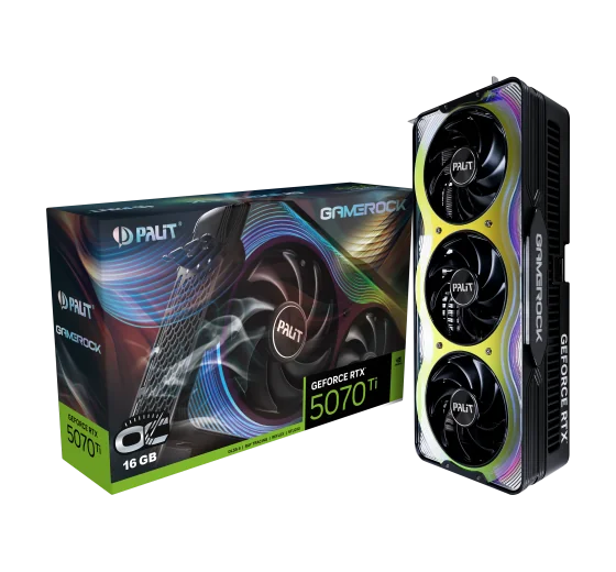 Palit GeForce RTX 5070 Ti GameRock OC